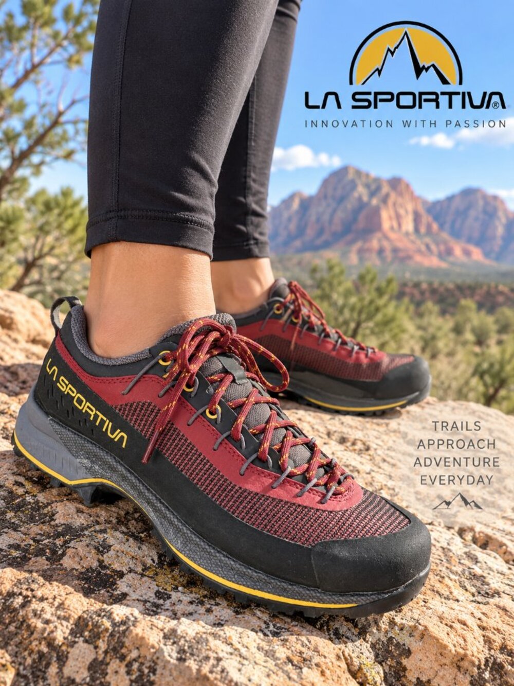 NEW La Sportiva TX4 EVO ST Women's Approach Shoes Redwood Onyx 37.5 US 6.5